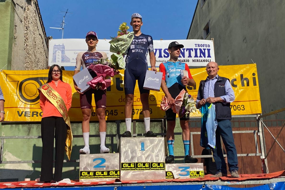 Altra vittoria per la Arvedi Cycling! Galli vince a Bagnolo di Nogarole Rocca