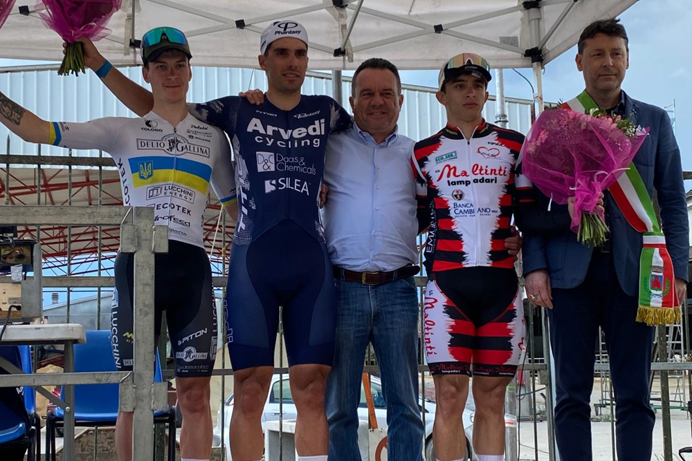 Vittoria!! Boscaro taglia per primo il traguardo della gara di casa!